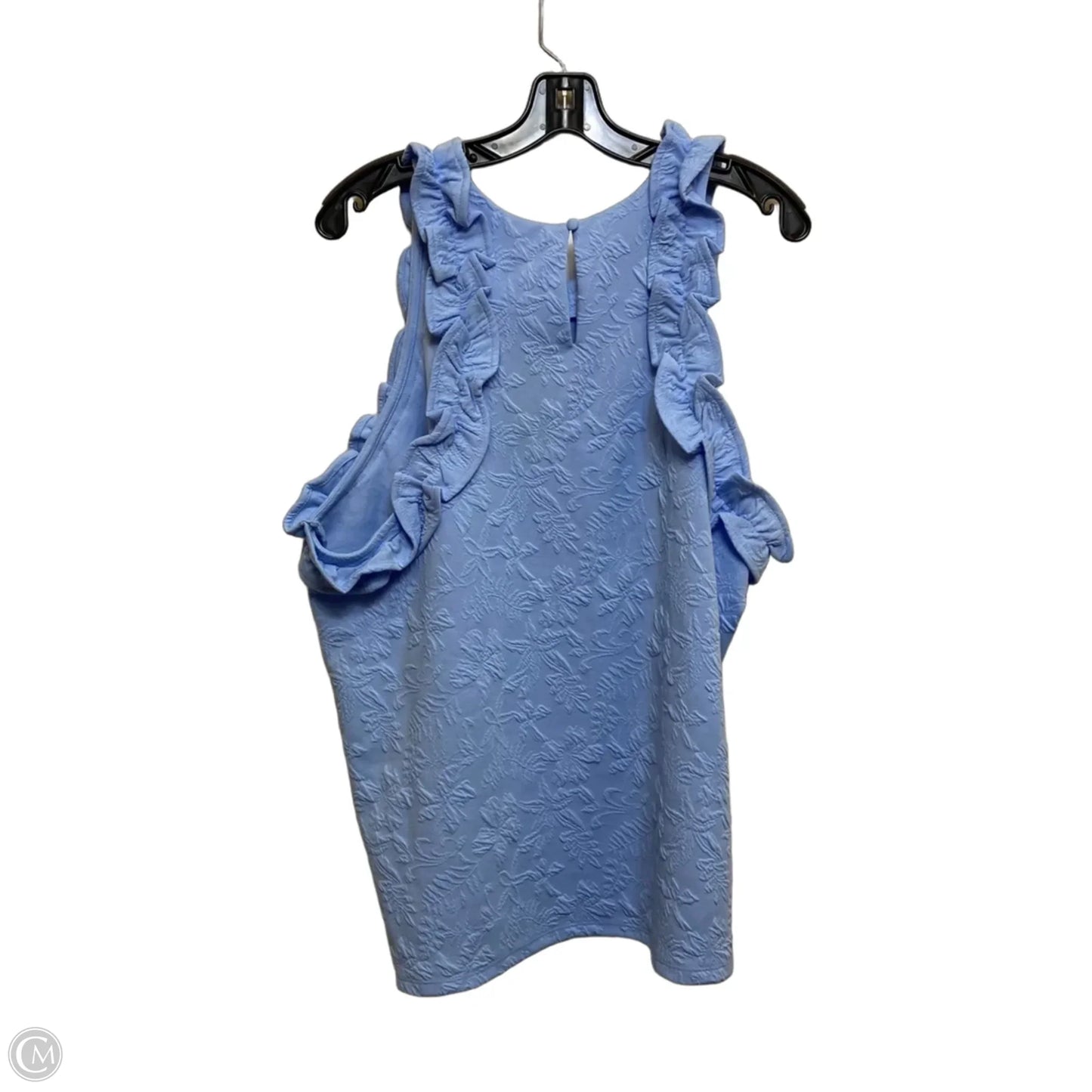 Top Sleeveless By Crown And Ivy In Blue, Size: Xxl