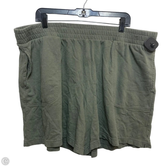 Shorts By Terra & Sky In Green, Size: 2x