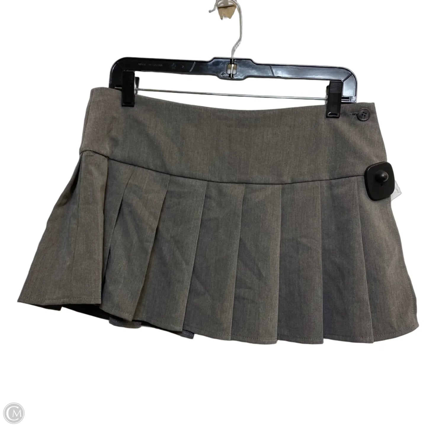 Skirt Mini & Short By  Motel In Grey, Size: S