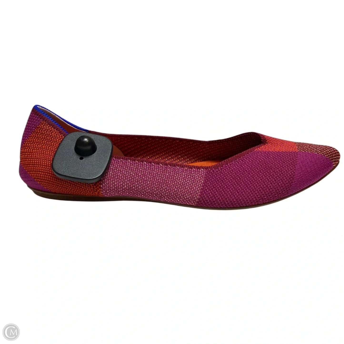 Shoes Designer By Rothys In Orange & Pink, Size: 9