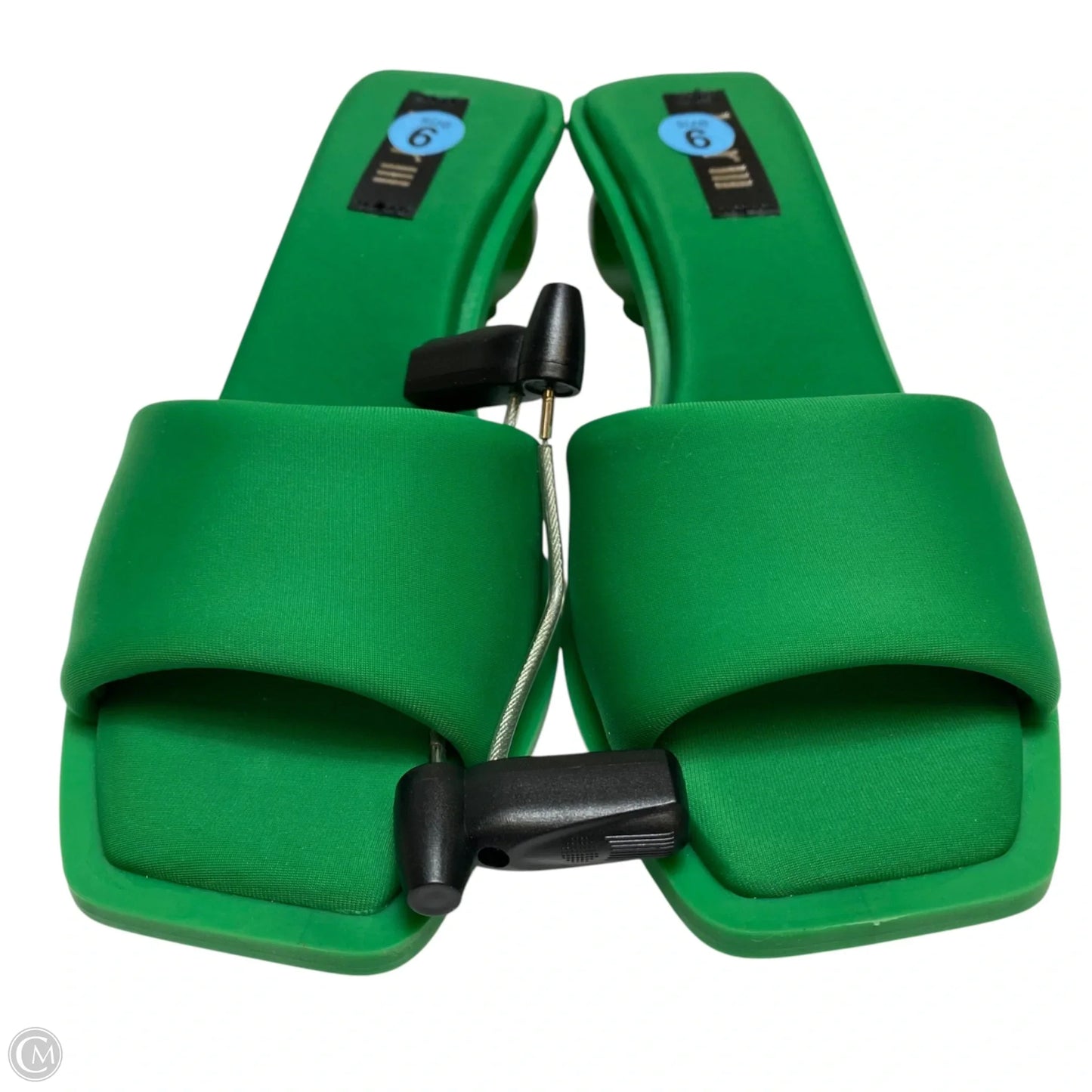 Sandals Heels Kitten By Bar Iii In Green, Size: 6