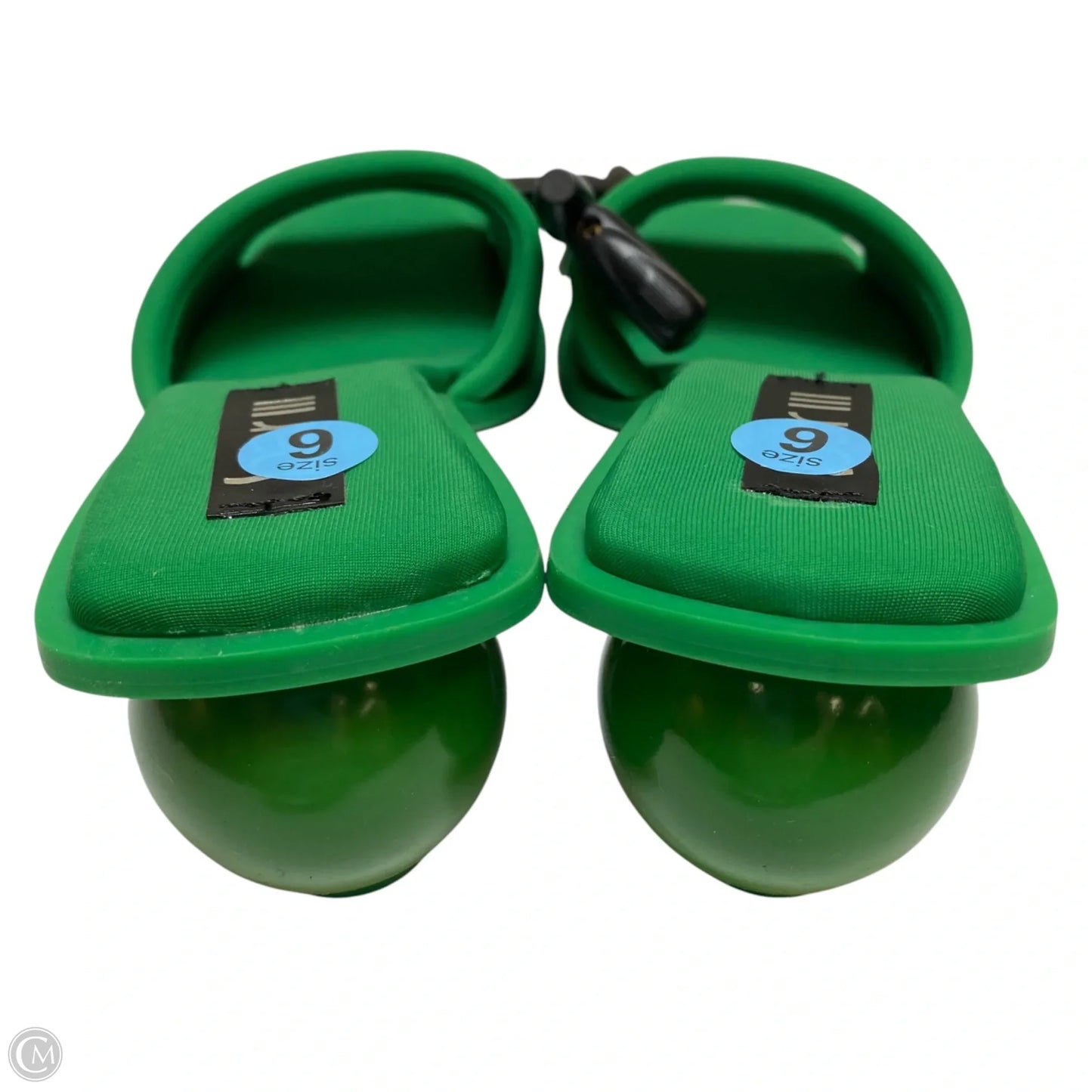 Sandals Heels Kitten By Bar Iii In Green, Size: 6