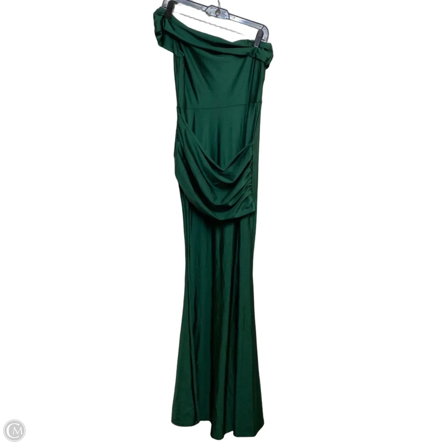Dress Party Long By Fashion Nova In Green, Size: M