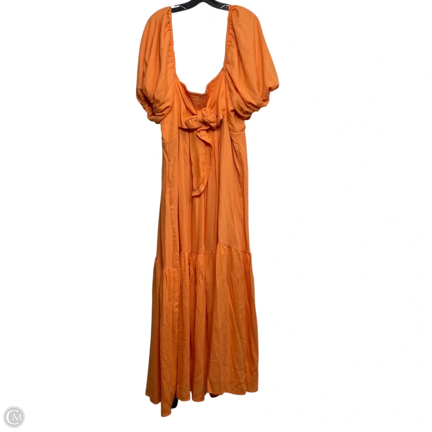Dress Casual Maxi By Eloquii In Orange, Size: 3x