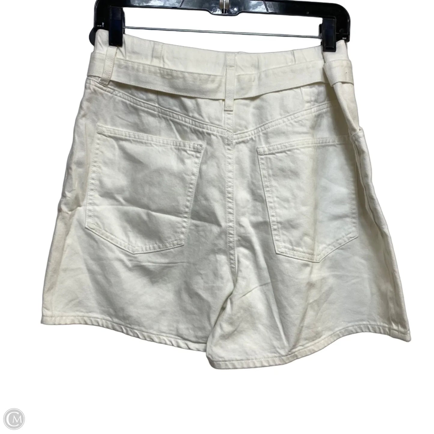 Shorts By Uniqlo In Cream Denim, Size: 4