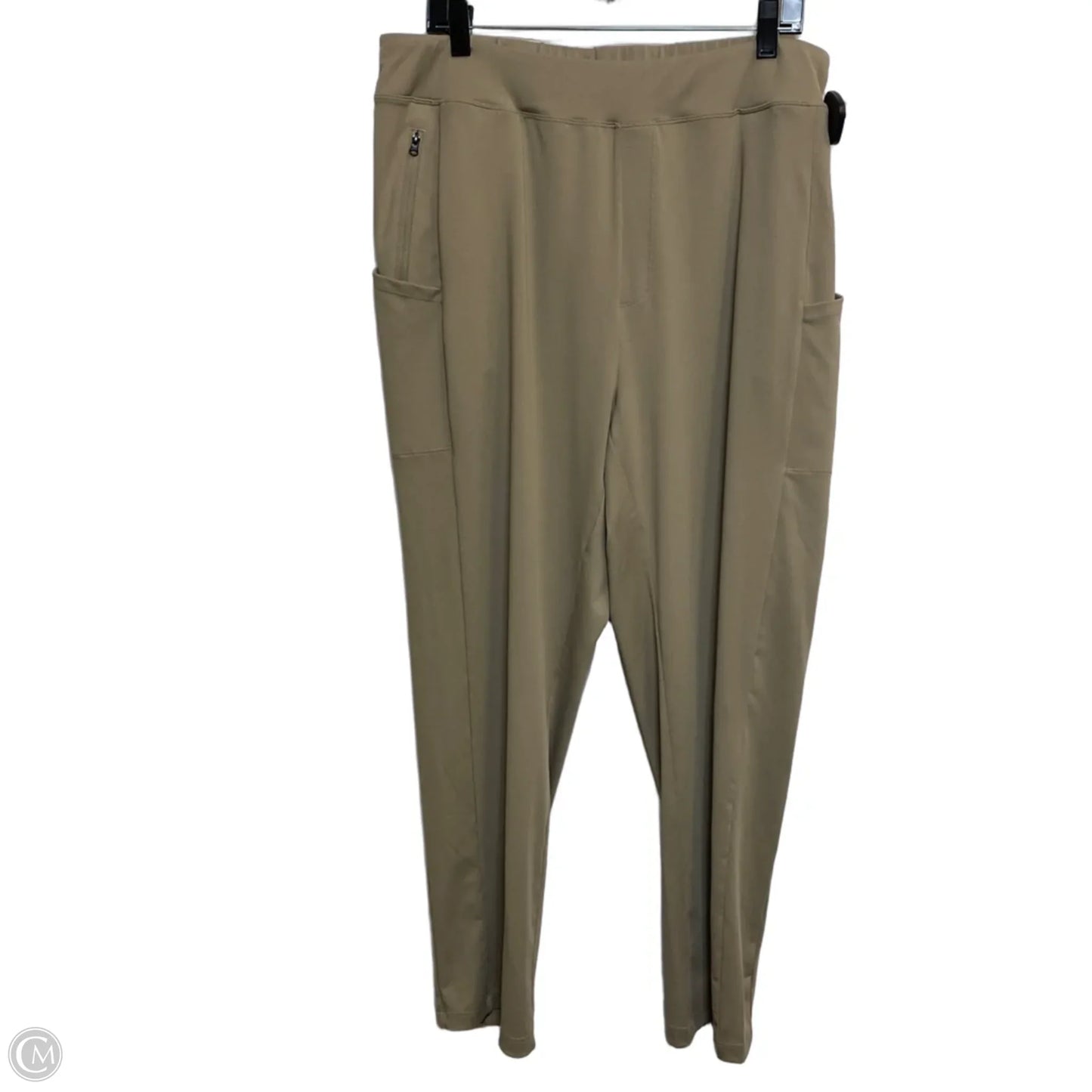 Athletic Pants By Baleaf In Tan, Size: 2x