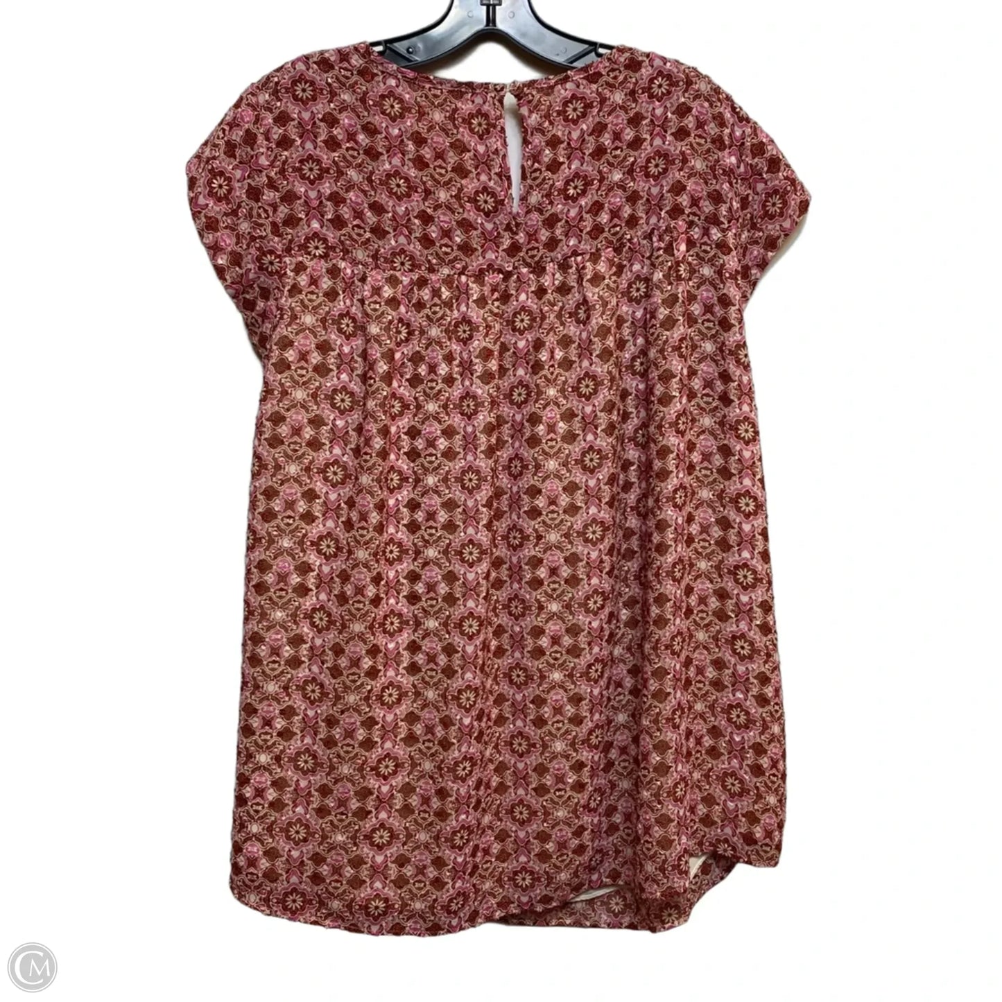 Top Sleeveless By Dr2 In Pink & Red, Size: 1x