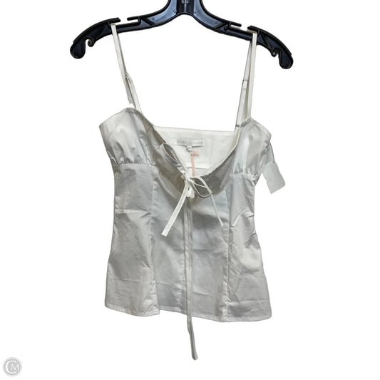 Top Sleeveless By More To Come In White, Size: Xs