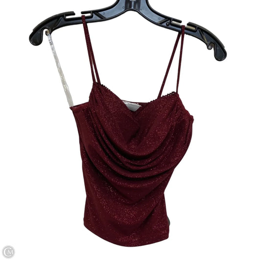 Top Sleeveless By January 7 In Red, Size: S
