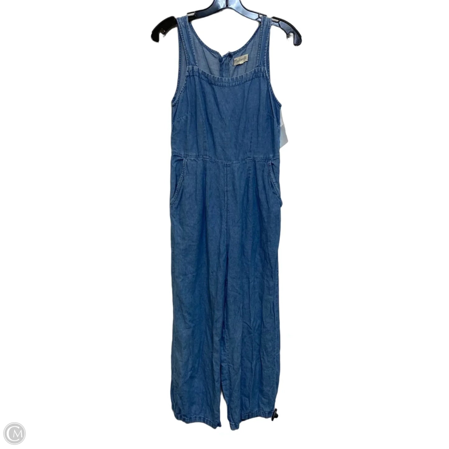 Jumpsuit By Madewell In Blue Denim, Size: Xs