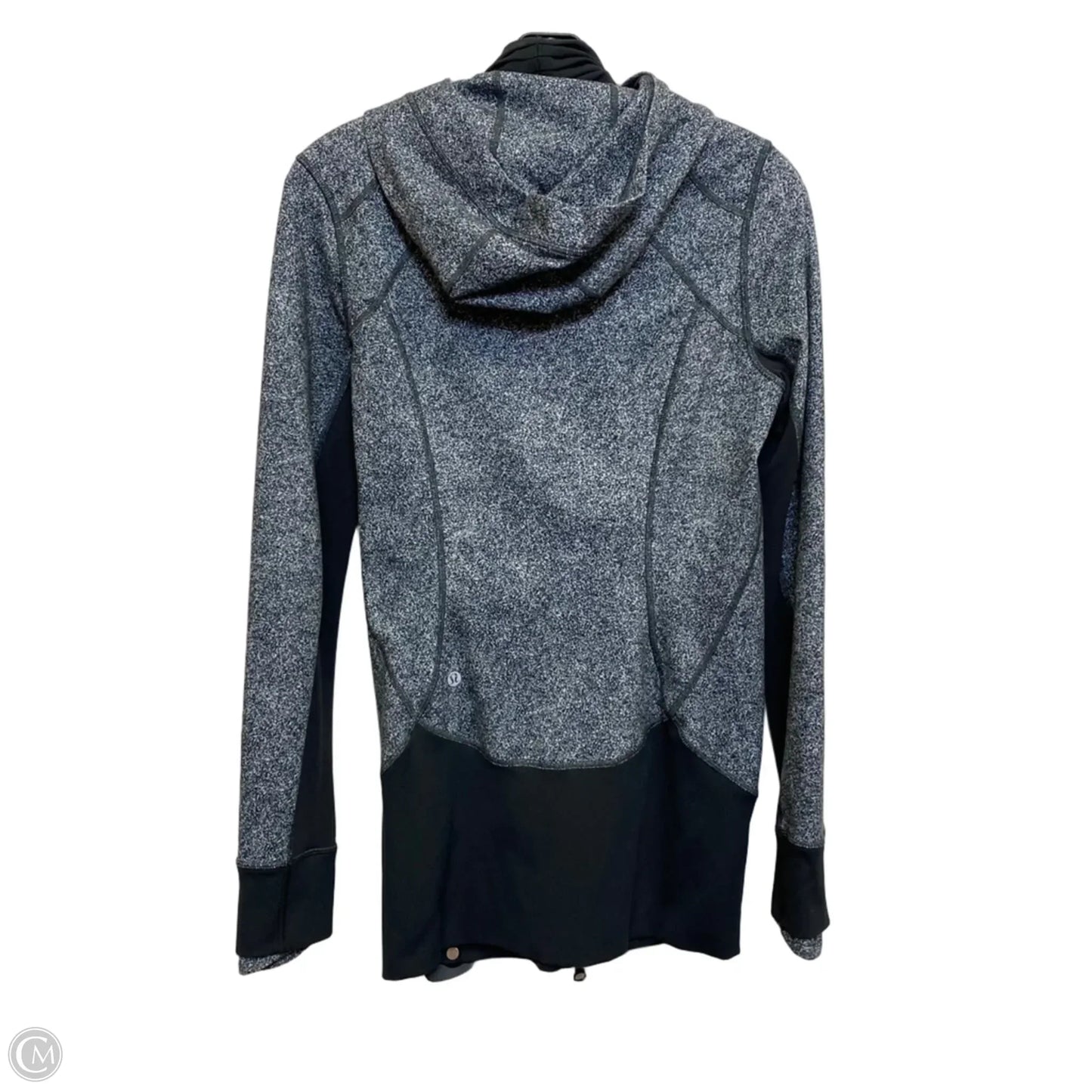 Athletic Jacket By Lululemon In Grey, Size: M