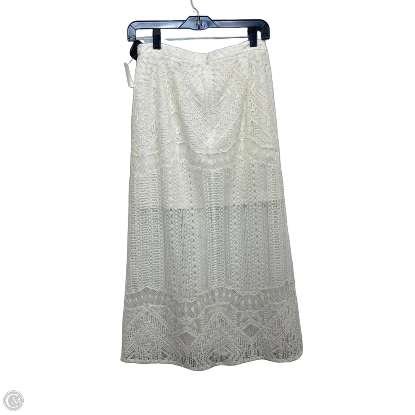 Skirt Maxi By Bcbgmaxazria In Cream, Size: Xs
