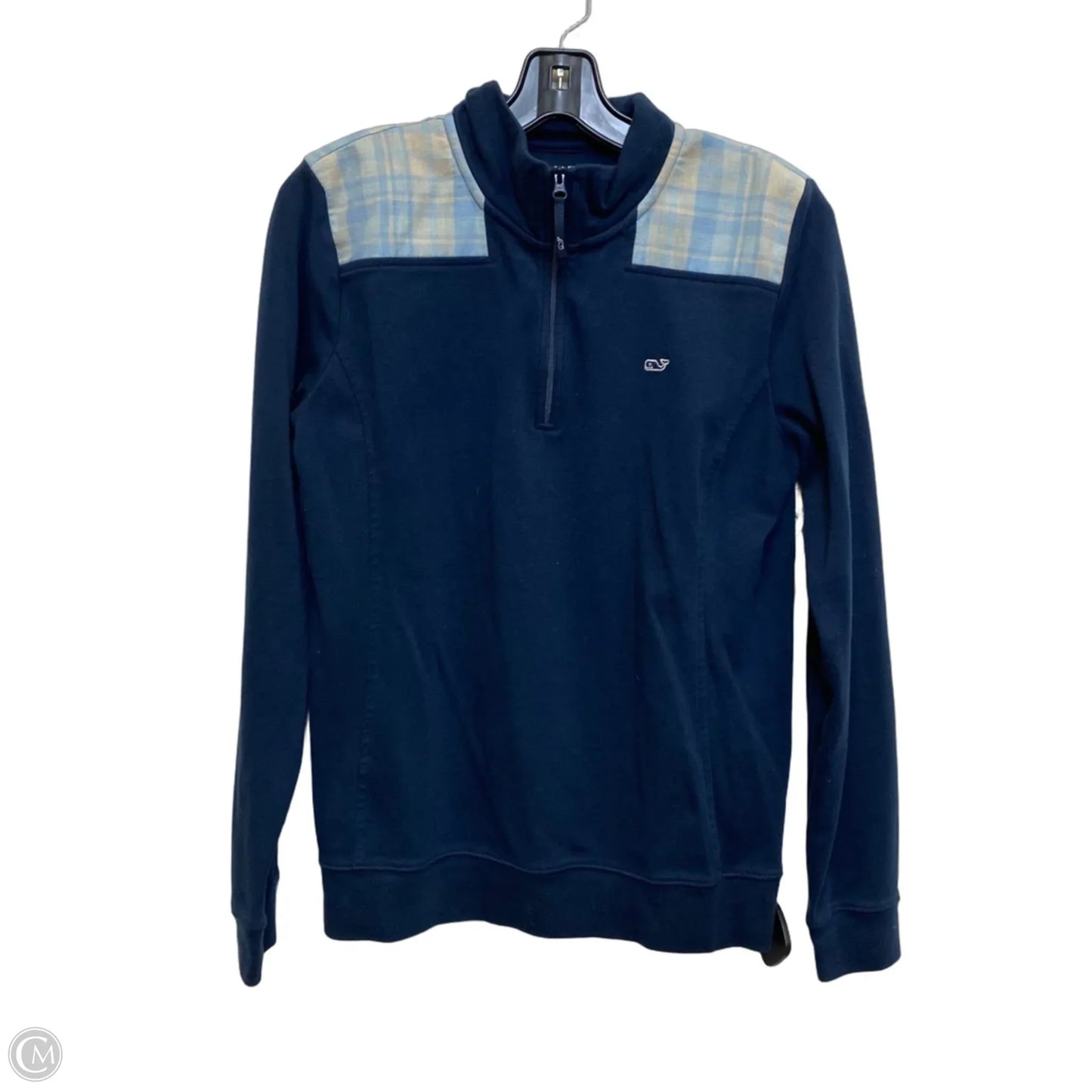 Top Long Sleeve Designer By Vineyard Vines In Navy, Size: S