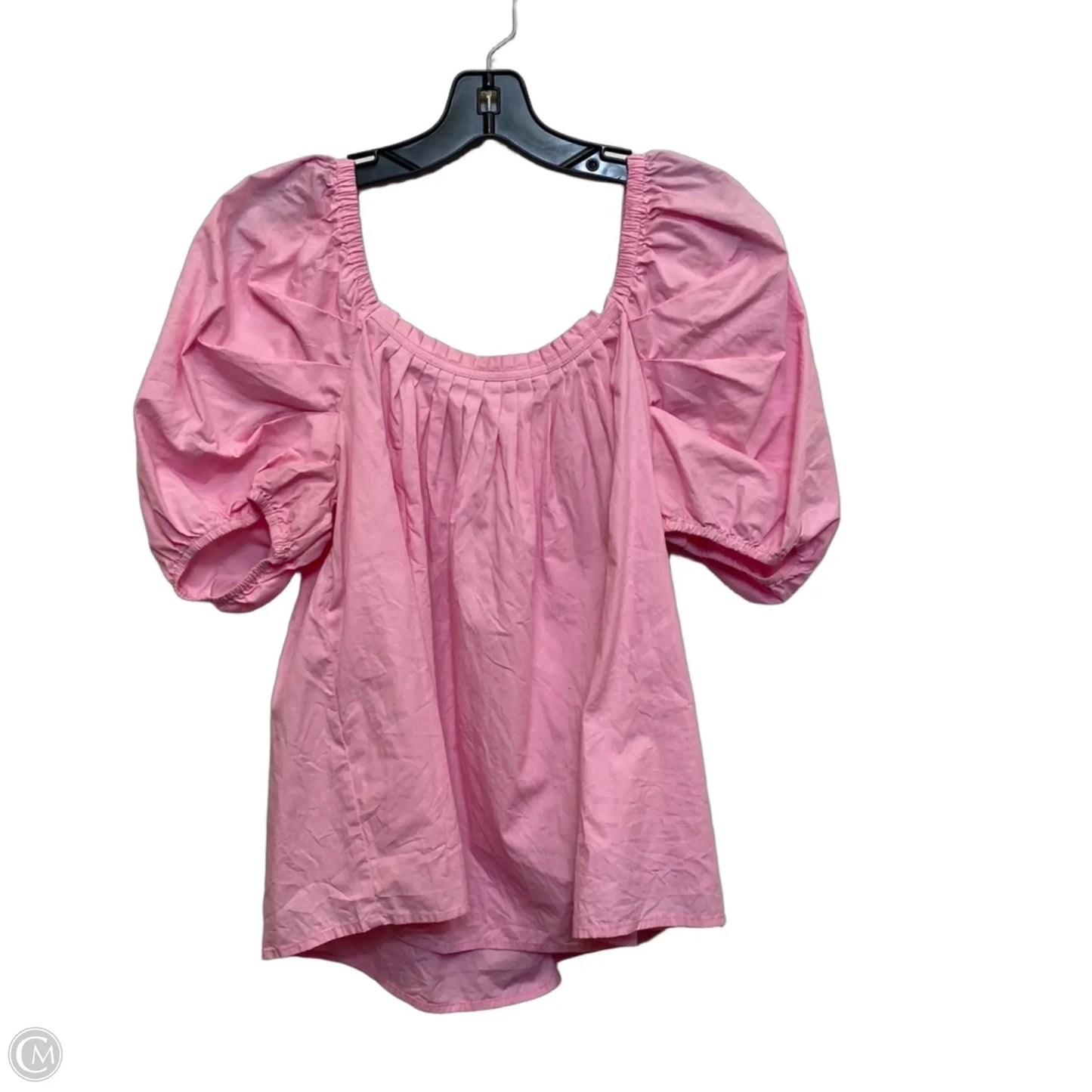 Top Short Sleeve By Entro In Pink, Size: M