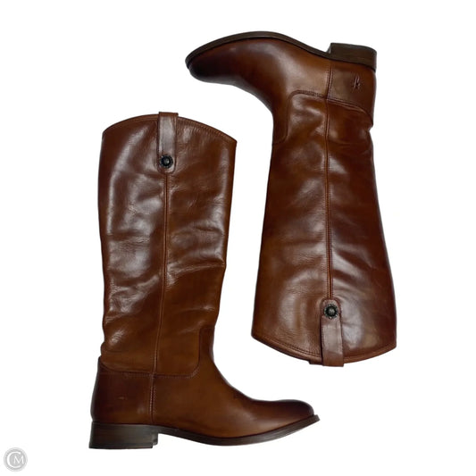 Boots Designer By Frye In Brown, Size: 6.5