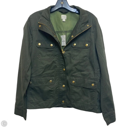 Jacket Utility By J. Crew In Green, Size: M