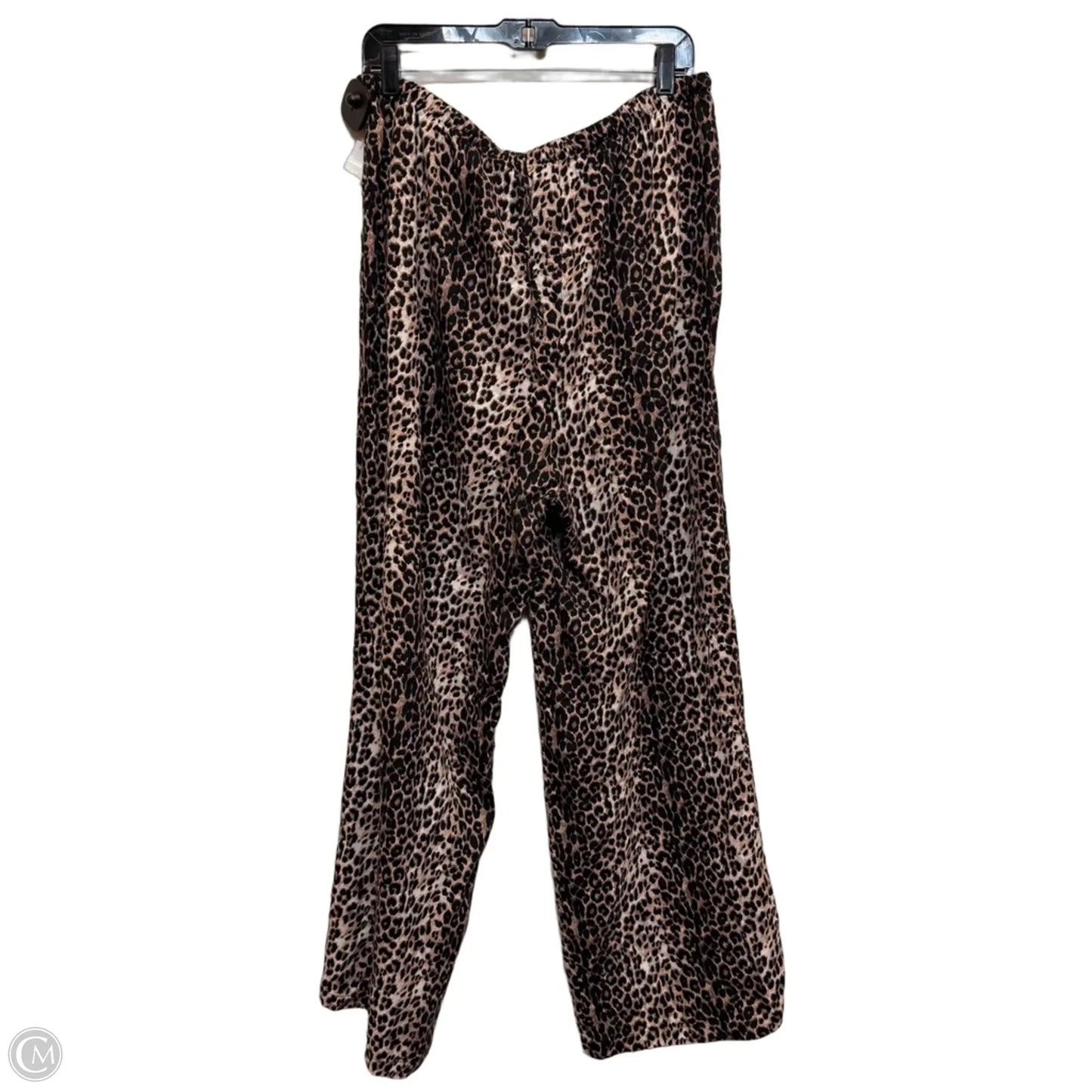 Pants Wide Leg By Sincerely Jules In Animal Print, Size: Xl