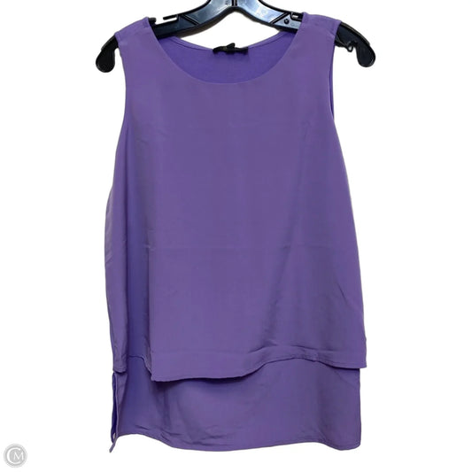 Top Sleeveless By Dg2 In Purple, Size: S