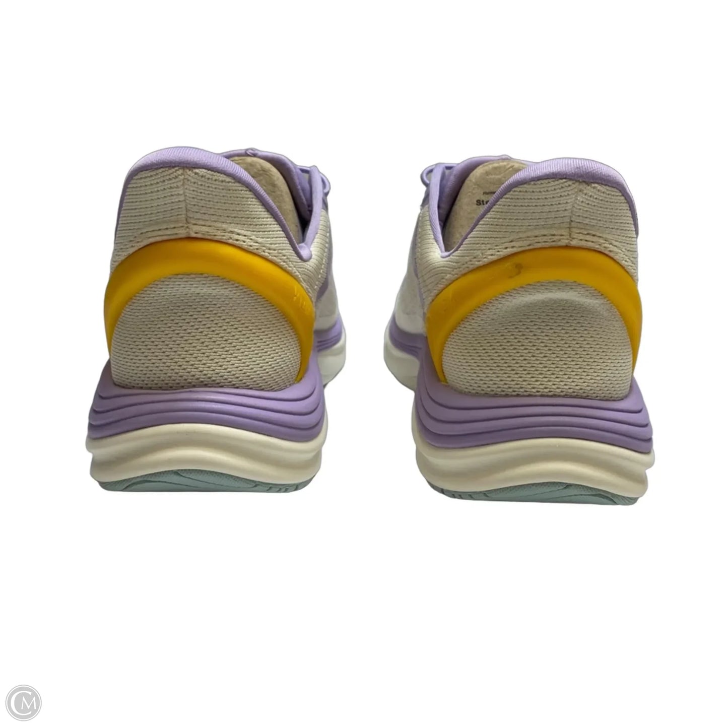 Shoes Athletic By Kizik In Cream & Purple, Size: 7.5