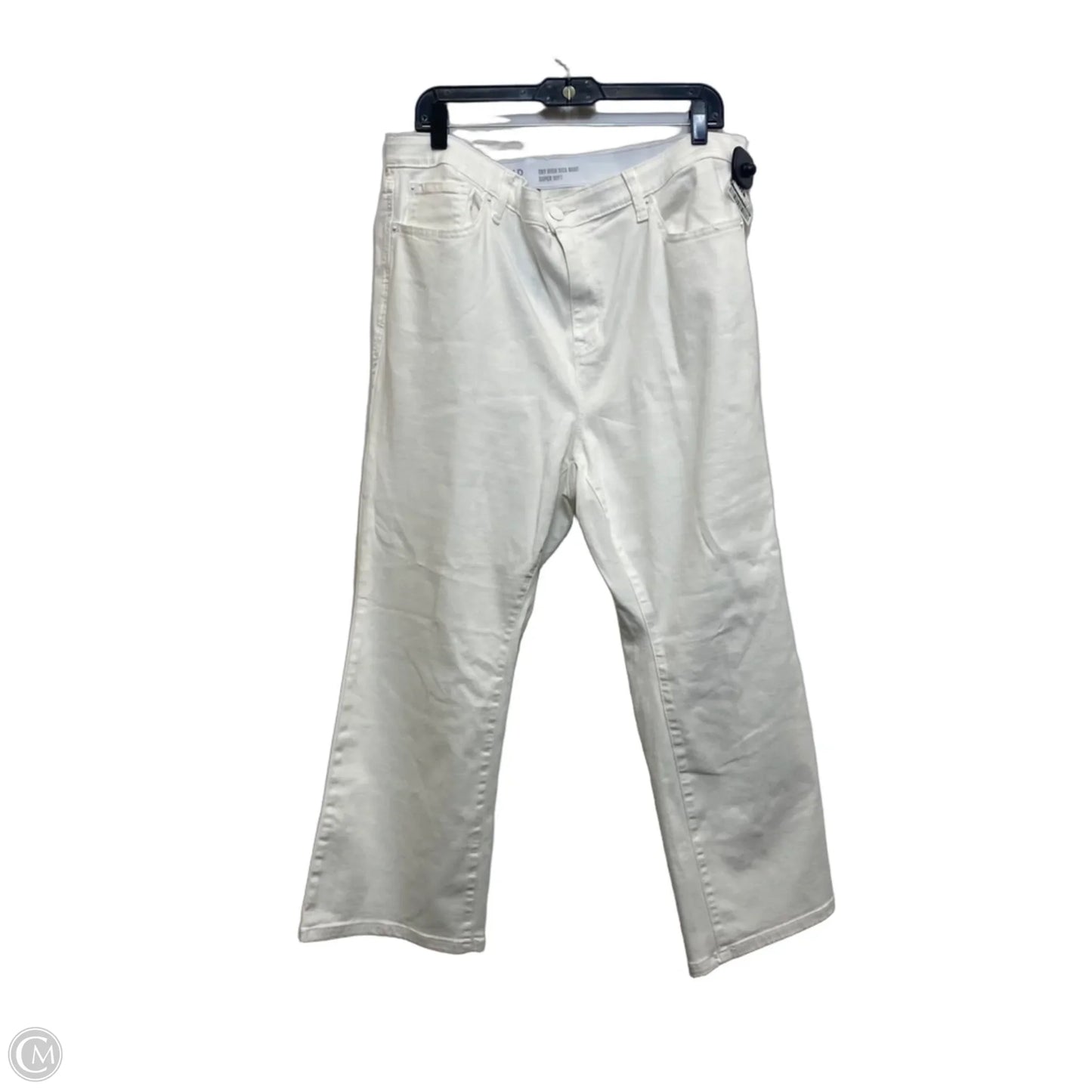 Jeans Boot Cut By Torrid In White Denim, Size: 20