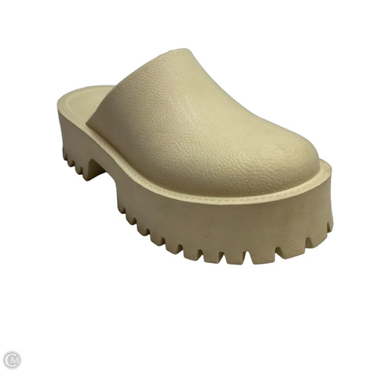 Shoes Designer By Jeffrey Campbell In Cream, Size: 7