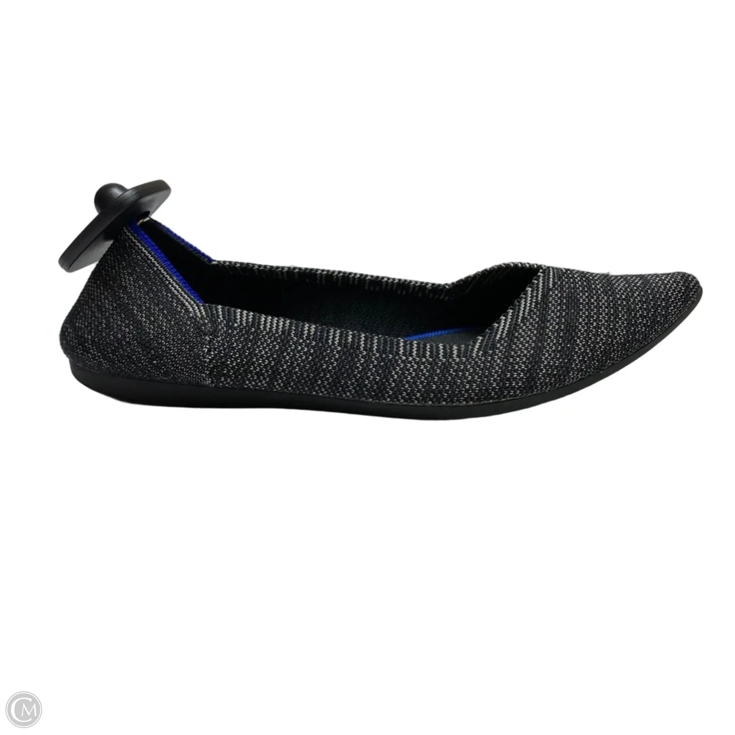 Shoes Designer By Rothys In Grey & White, Size: 7