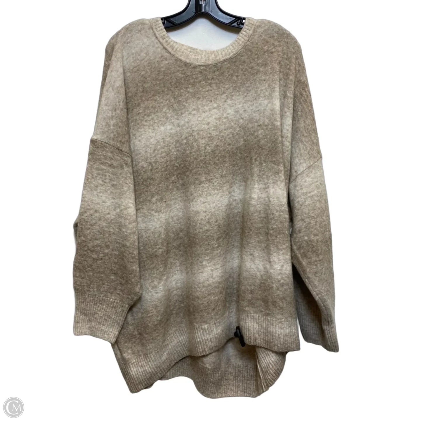 Sweater By Old Navy In Tan, Size: 3x
