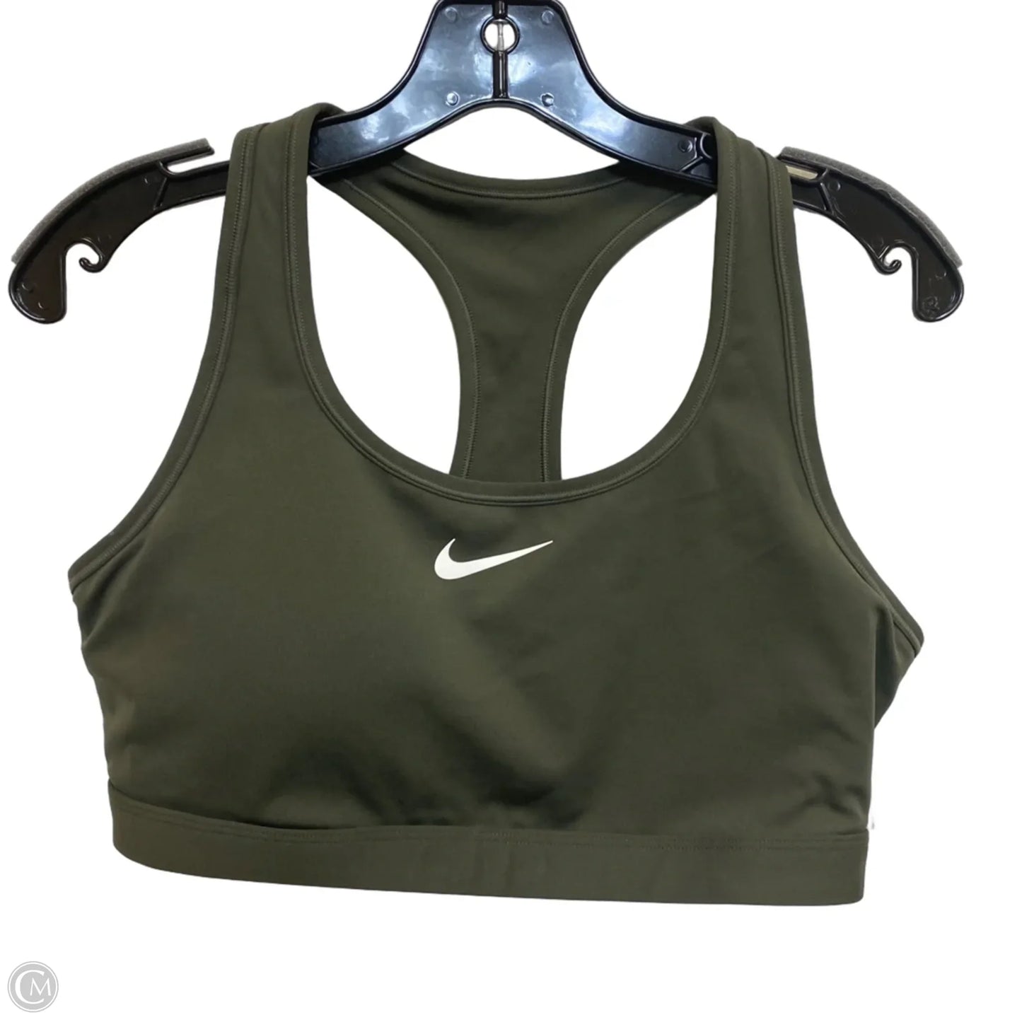 Athletic Bra By Nike Apparel In Green, Size: L