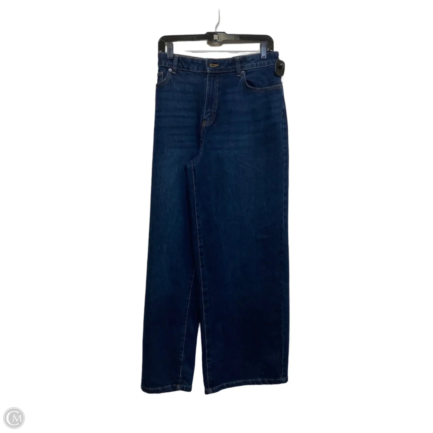 Jeans Wide Leg By Time And Tru In Blue Denim, Size: 14