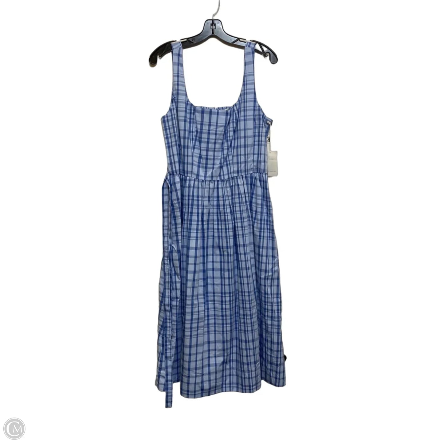 Dress Casual Midi By Free Assembly In Blue, Size: L