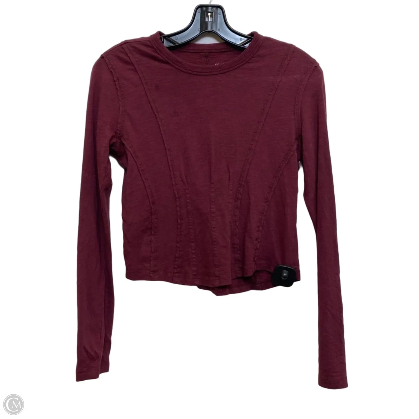 Top Long Sleeve By Pilcro In Red, Size: Xs