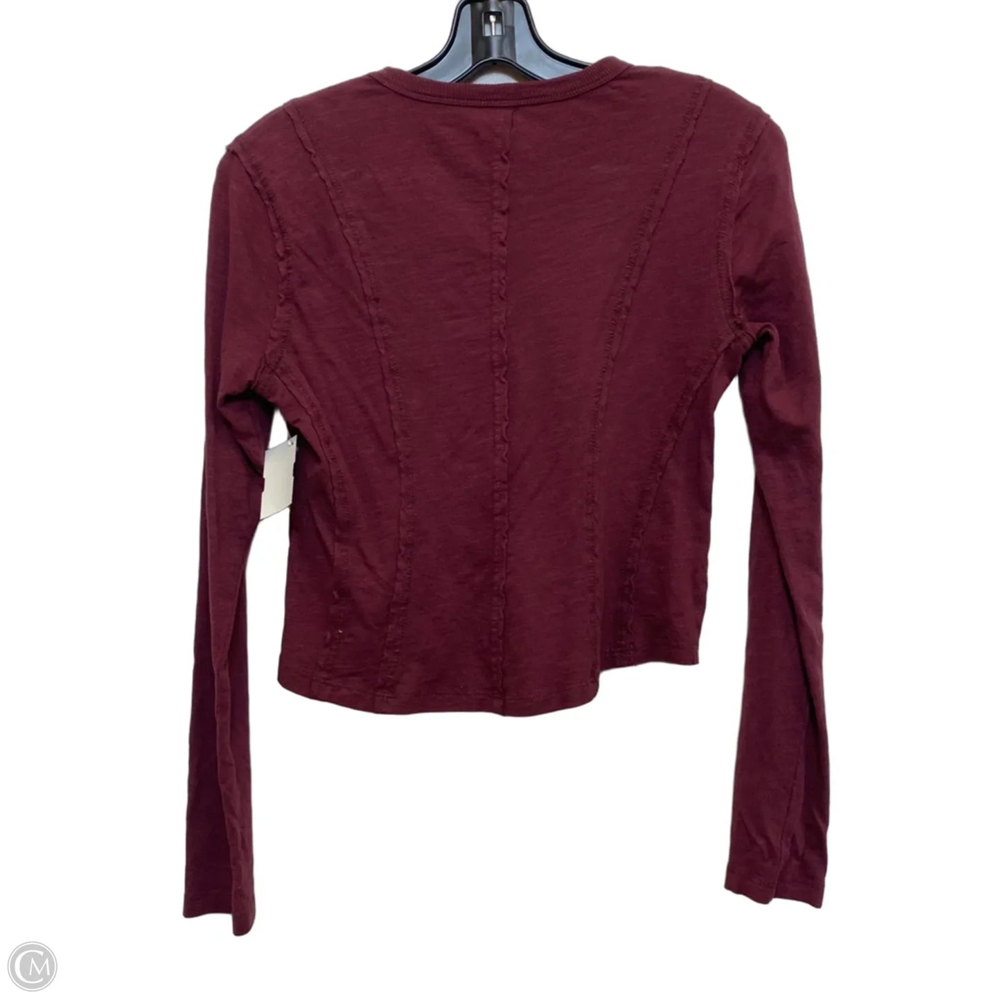 Top Long Sleeve By Pilcro In Red, Size: Xs
