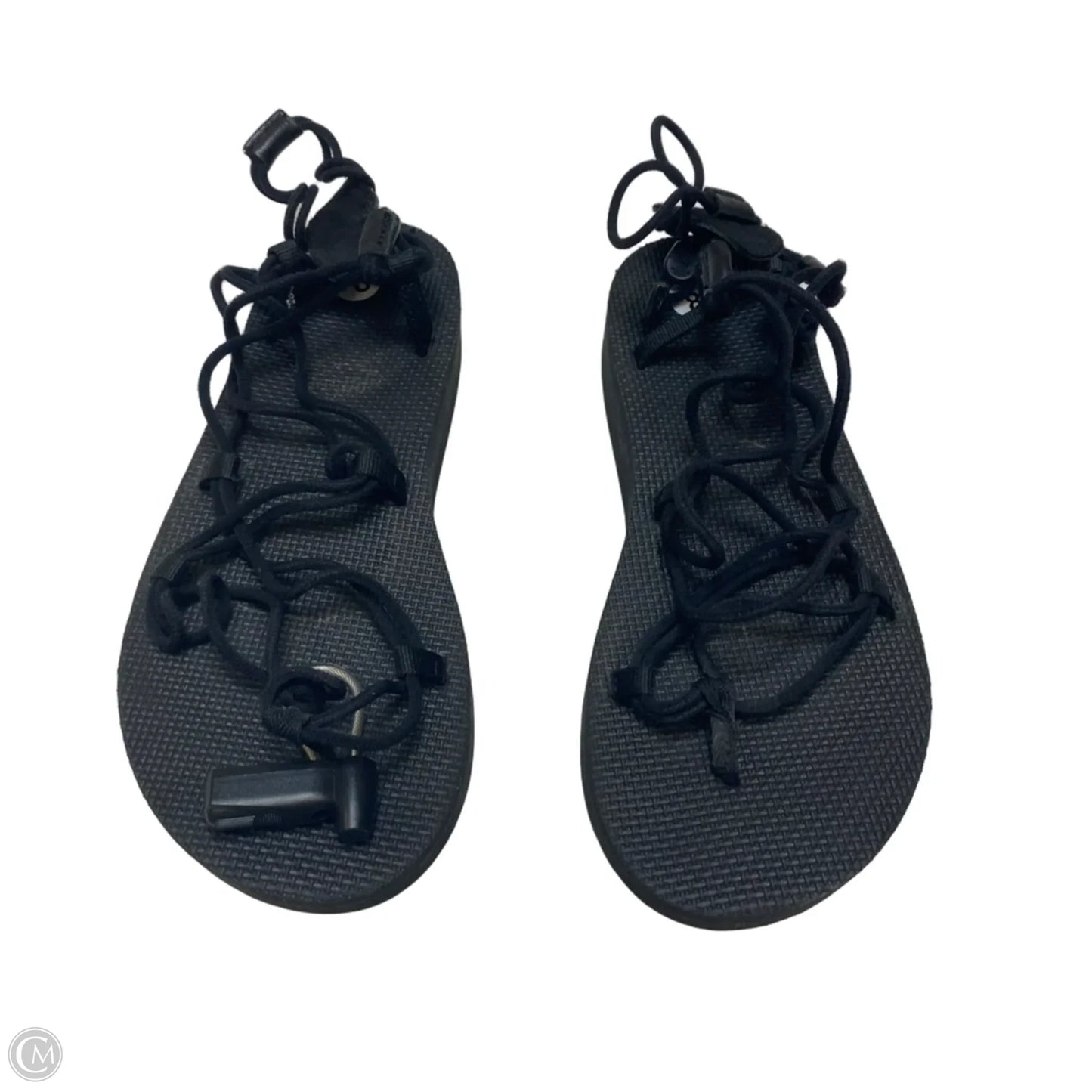 Sandals Flats By Teva In Black, Size: 8