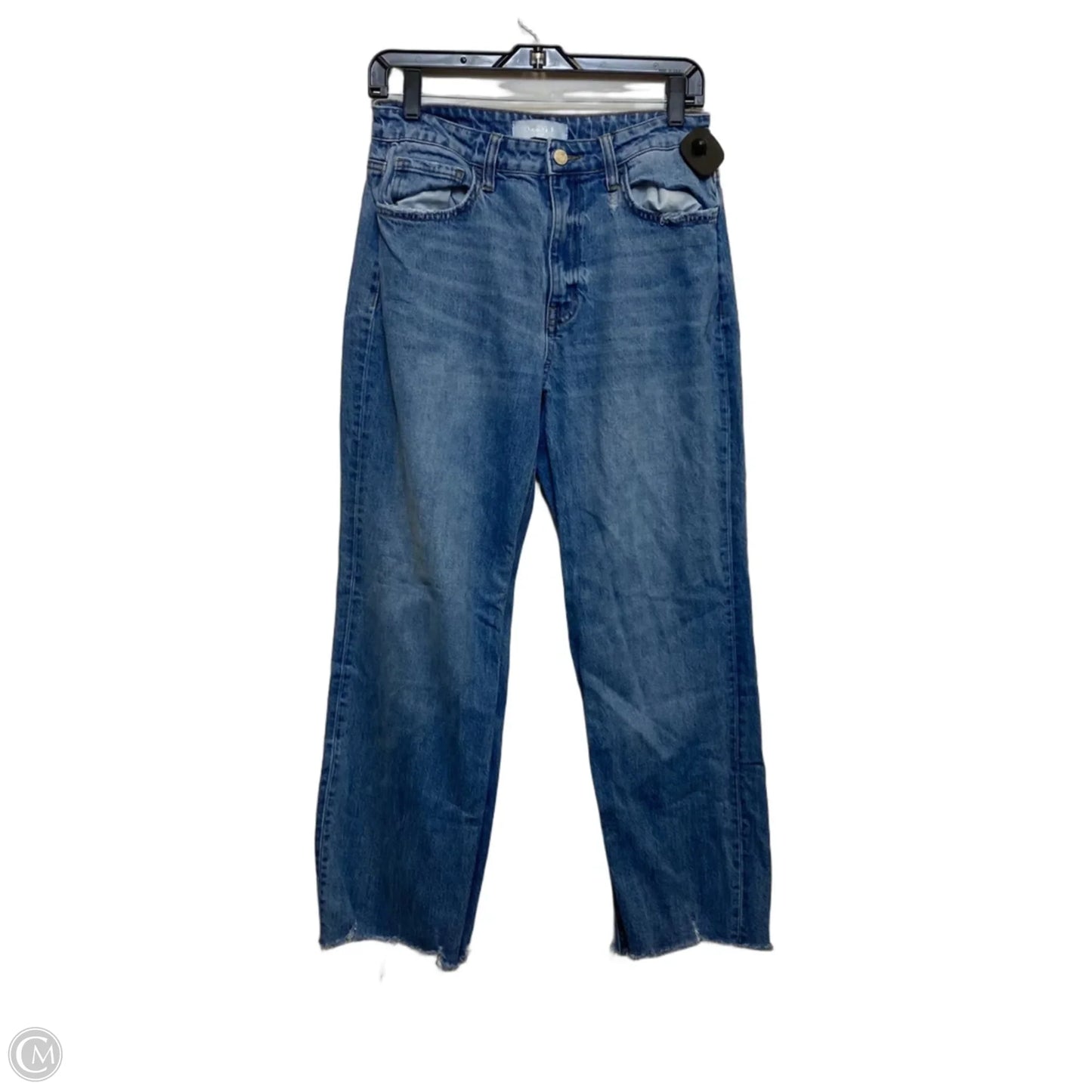 Jeans Straight By Vervet In Blue Denim, Size: 6
