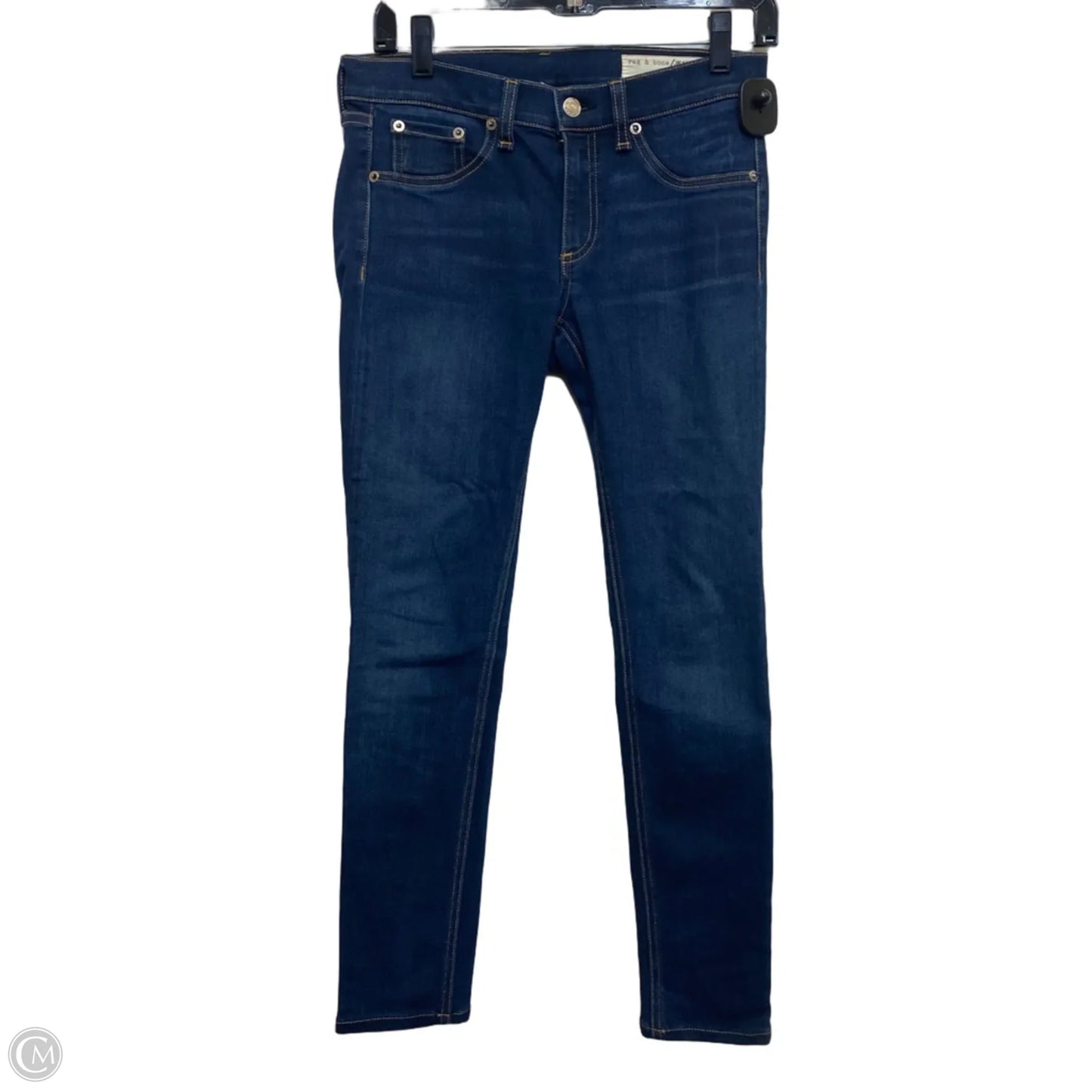 Jeans Designer By Rag And Bone In Blue Denim, Size: 4