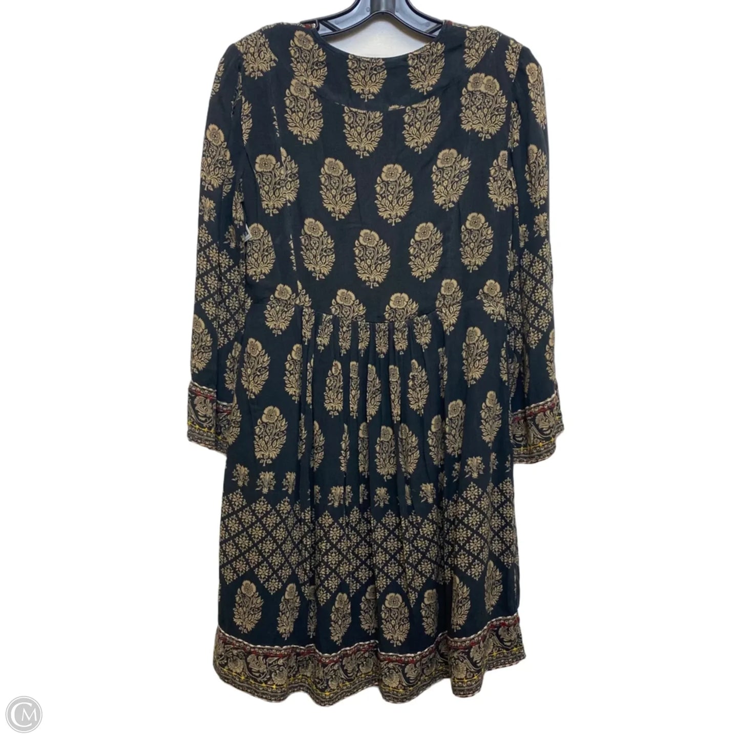 Dress Casual Short By Maeve In Grey & Tan, Size: Xs