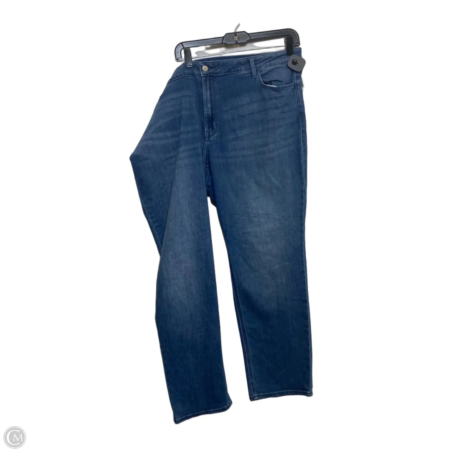 Jeans Straight By Old Navy In Blue Denim, Size: 22