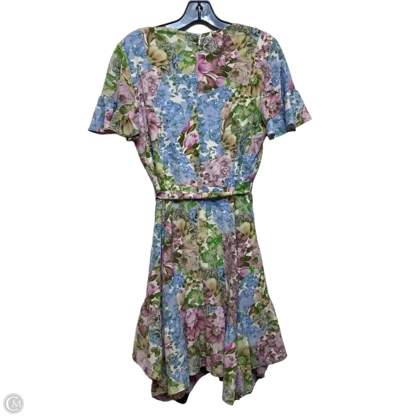 Dress Party Short By Maison Tara In Floral Print, Size: L