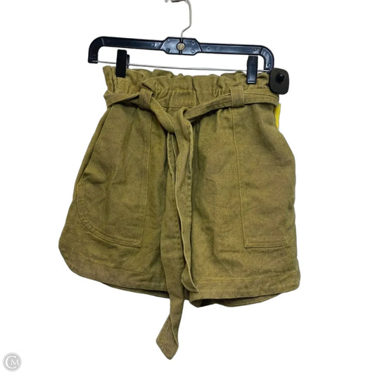 Shorts By Frnch In Yellow, Size: S