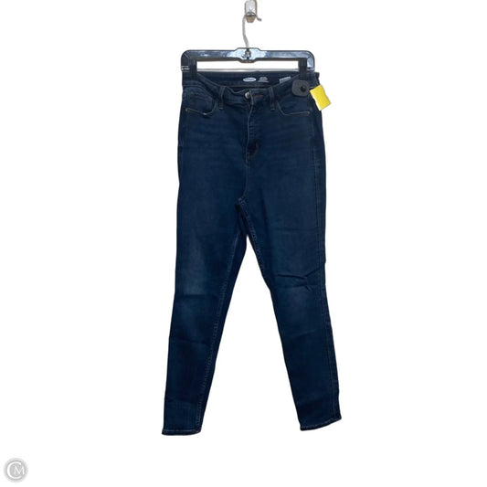 Jeans Skinny By Old Navy In Blue Denim, Size: 10