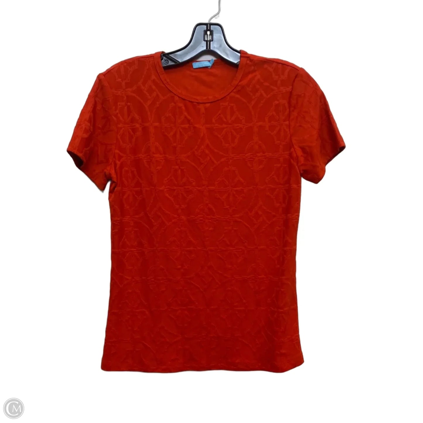 Top Short Sleeve By J Mclaughlin In Orange, Size: M