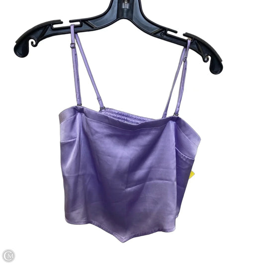 Top Sleeveless By Hollister In Purple, Size: S