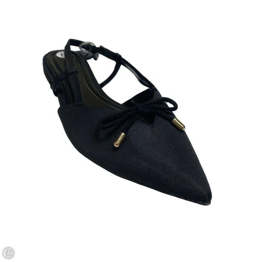 Shoes Flats By Crown And Ivy In Black, Size: 11