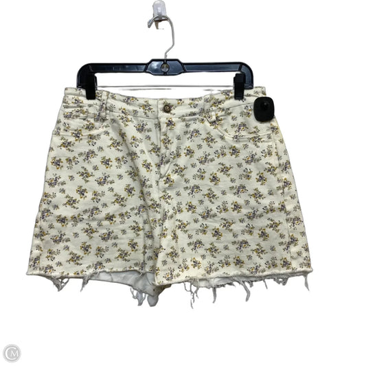 Shorts By Anniewear In Cream Denim, Size: L