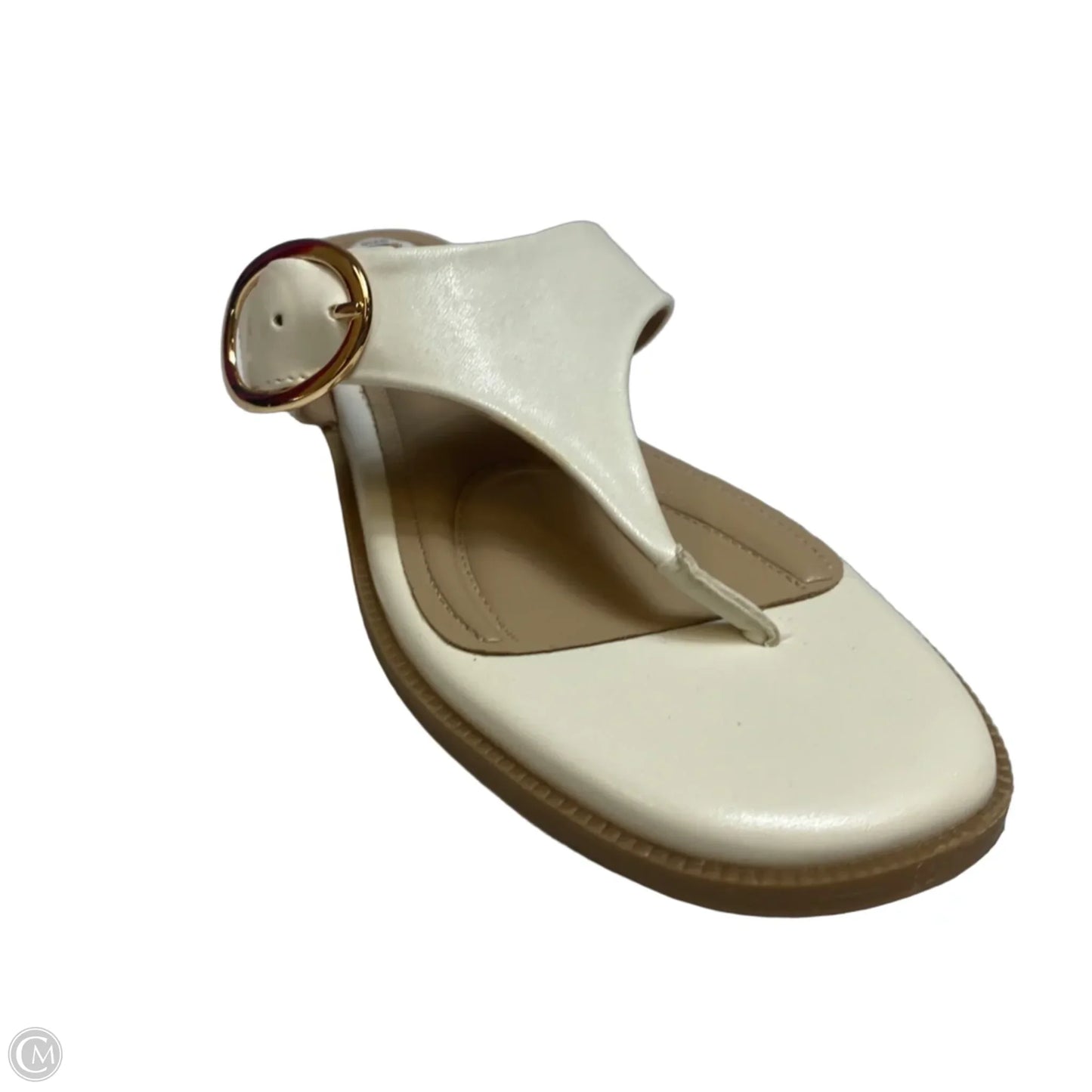 Sandals Flats By Kim Rogers In Cream, Size: 7