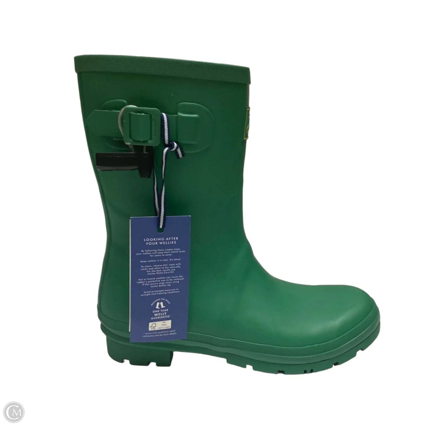 Boots Rain By Joules In Green, Size: 10