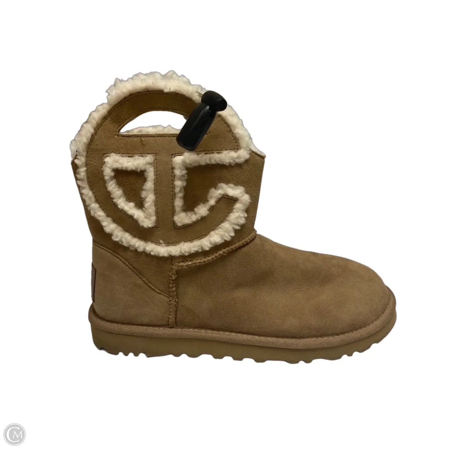 Boots Designer By Ugg In Brown, Size: 6