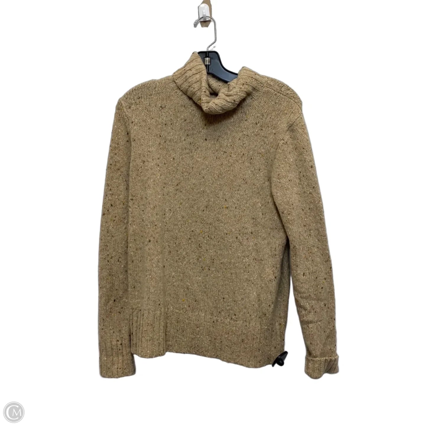 Sweater Cashmere By Sutton Studio In Tan, Size: L