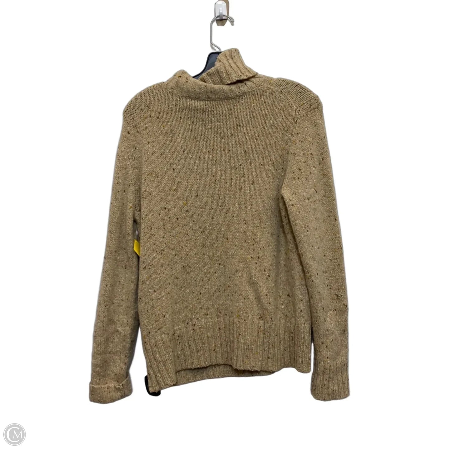 Sweater Cashmere By Sutton Studio In Tan, Size: L