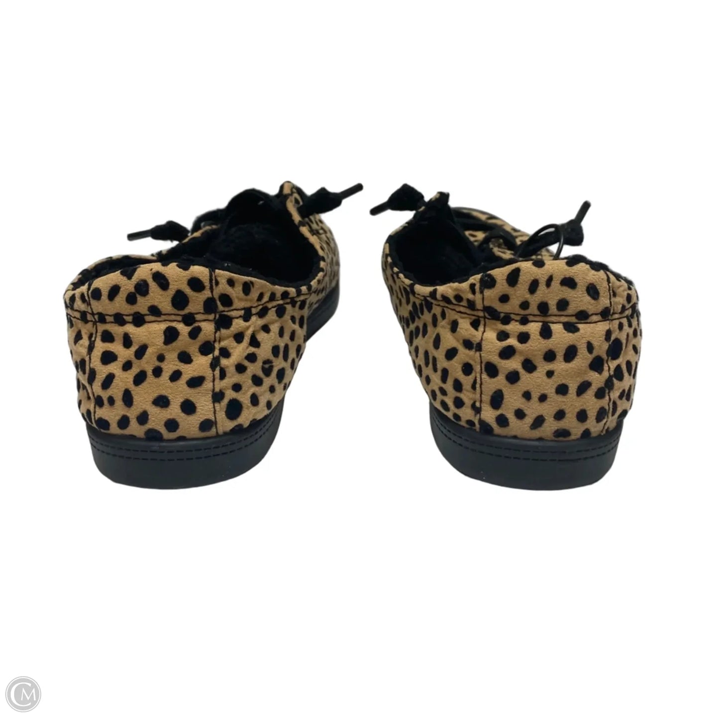 Shoes Flats By Jelly Pop In Black & Brown, Size: 8.5